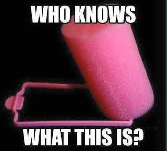 Who remembers this pink foam roller? It was an essential part of the nightly beauty routine for many, promising perfect curls by morning